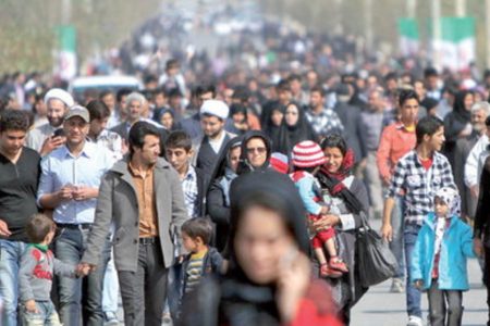 جمعیت ایران  ۹۵ میلیونی می‌شود