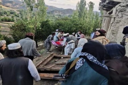 زمین لرزه ۶.۱ ریشتری در افغانستان / ۲۸۰ تن کشته و ۵۰۰ نفر زخمی شدند