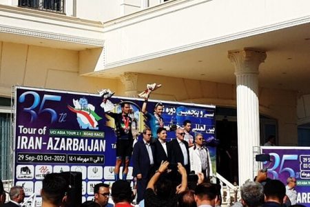 درخشش ایرانی‌ها در مرحله دوم تور دوچرخه سواری «آذربایجان»