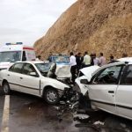 تصادف ۳ دستگاه خودرو در سهند با یک کشته و ۷ مصدوم